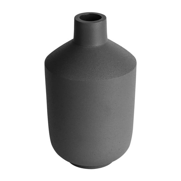 Crna vaza PT LIVING Nimble Bottle, visina 15,5 cm