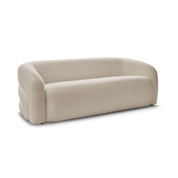 Bež sofa od bouclé tkanine 193 cm Elina – Bobochic Paris-image-2