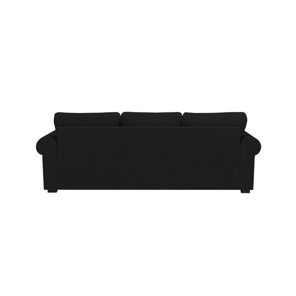 Crna sofa Windsor & Co Sofas Hermes, 245 cm-image-4