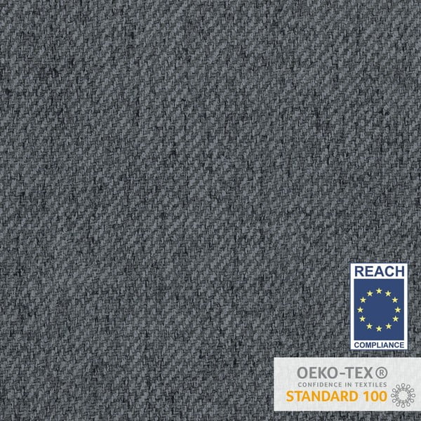 Sivi boxspring krevet s prostorom za pohranu 160x200 cm Imagine – Maison de Rêve-image-1