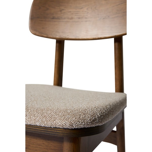 Smeđa blagovaonska stolica Livo – Unique Furniture-image-1