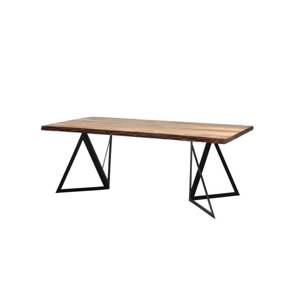 Blagovaonski stol s borovom daskom Custom Form Sherwood Dark, 240 x 100 cm