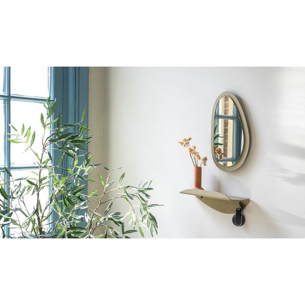 Bež metalna polica 34 cm Pipa – Spinder Design-image-3