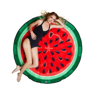 Deka za plažu u obliku lubenice Big Mouth Inc., ⌀ 152 cm