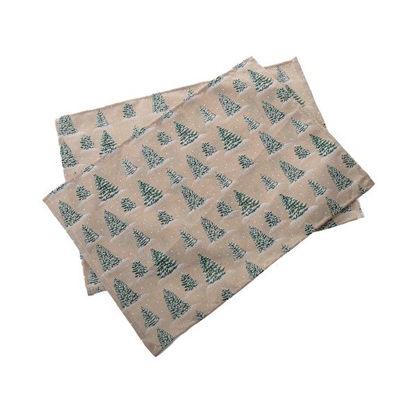 Tekstilni podmetač 2 kom s božićnim motivom 32x45 cm – Dakls