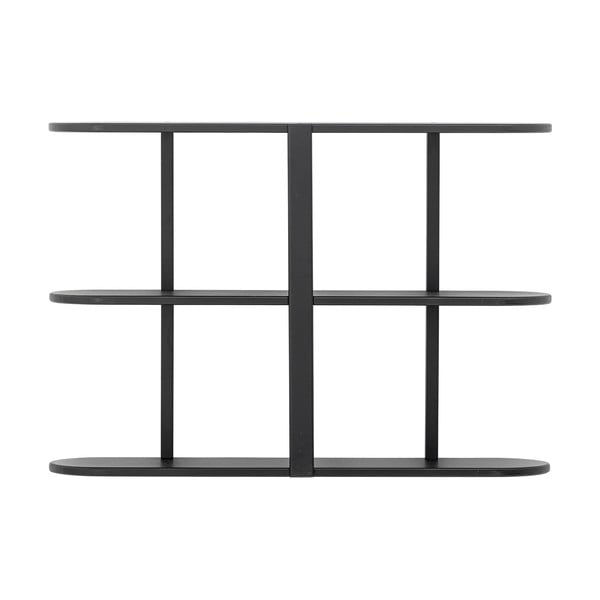 Crna polica s više razina 80 cm Vicente – Bloomingville