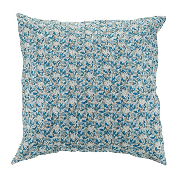 Plavi pamučni ukrasni jastuk Bahne & CO, 45 x 45 cm