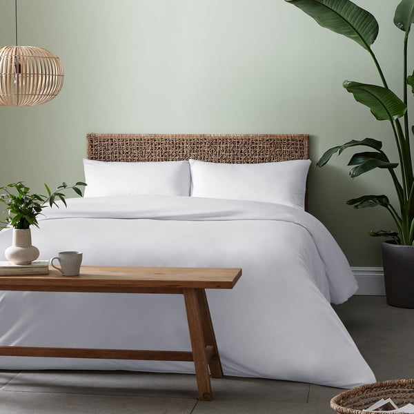 Bijela posteljina 200x200 cm So Soft - Catherine Lansfield-image-1