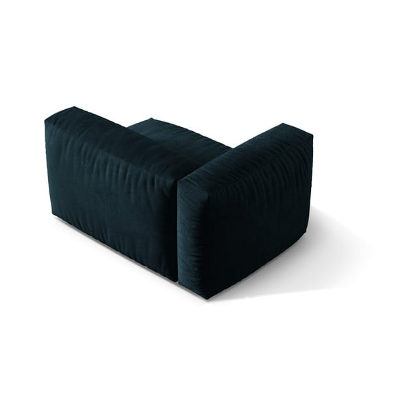 Tamno plava baršunasti modularna sjedeća garnitura (s lijevim kutom) Martina – Micadoni -image-3