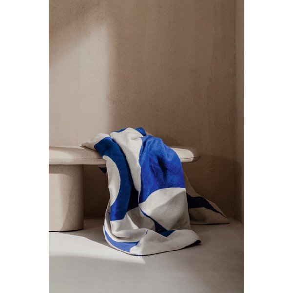 Plava/krem deka 150x200 cm Tul – noo.ma-image-4