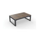Vrtni stolić za kavu u dekoru oraha 71,5x116 cm Lyon – Keter