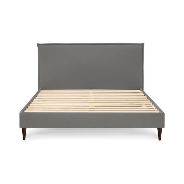 Tamno sivi bračni krevet Bobochic Paris Sary Dark, 160 x 200 cm-image-3