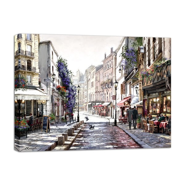 Slika Styler Canvas Watercolor Paris II, 75 x 100 cm