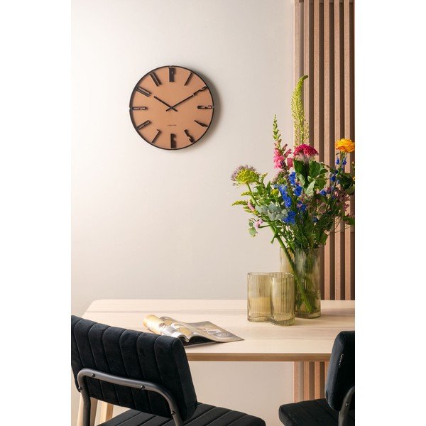 Svijetlosmeđa staklena vaza PT LIVING Wave, visina 18 cm-image-1