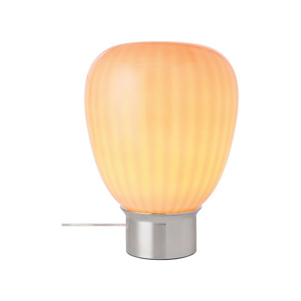 Ružičasta/u sjajno srebrnoj boji staklena stolna lampa (visina 34 cm) Balloon – Ellos Home-image-4