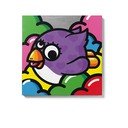 Betonska zidna slika Lyon Béton Volante Violette, 50 x 50 cm