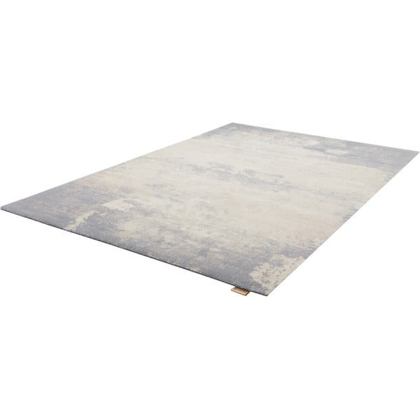 Sivo-krem vuneni tepih 160x240 cm Bran – Agnella-image-4