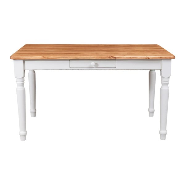 Blagovaonski stol od lipovog drveta Biscottini Cozy, 140 x 90 cm