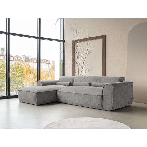 Svijetlo siva kutna garnitura (s lijevim kutom) Flex Felix – Miuform-image-3