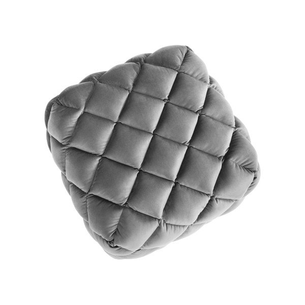 Svijetlo sivi baršunast tabure Flandrin – Interieurs 86-image-3