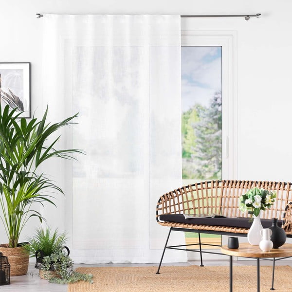 Bijela prozirna zavjesa 140x240 cm Haltona – douceur d'intérieur-image-3