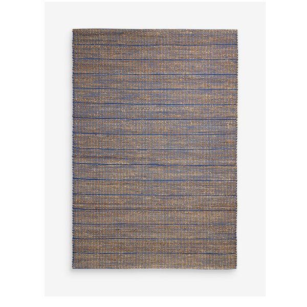 Plavi ručno rađen tepih od mješavine jute 120x170 cm Hurley – MADE