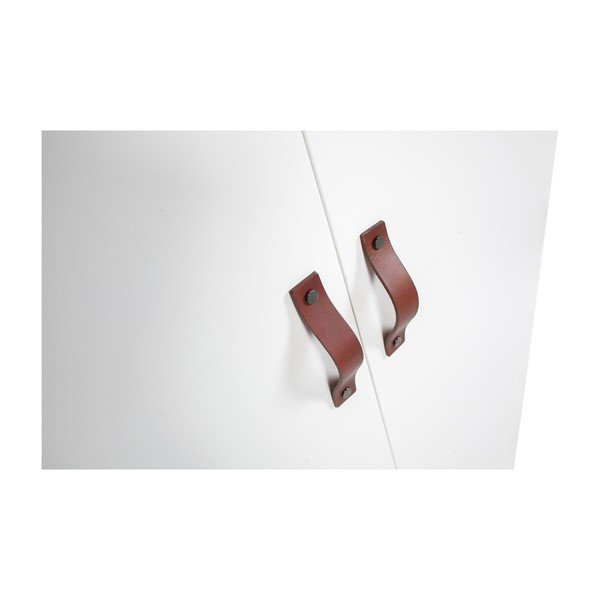 Bijeli ormar WOOOD Brock, širine 84 cm-image-4