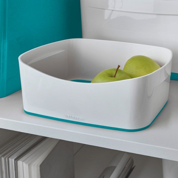 Bijelo-tirkizna kutija Leitz MyBox, 24,5 cm-image-3