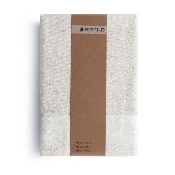 Zavjesa boje slonovače 140x250 cm Velari – Restilo-image-4