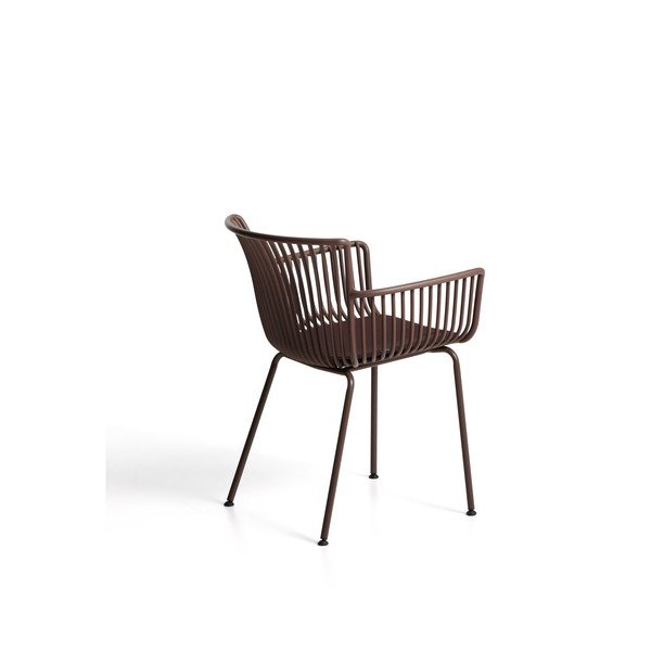 Smeđa vrtna stolica Surpika – Kave Home-image-3