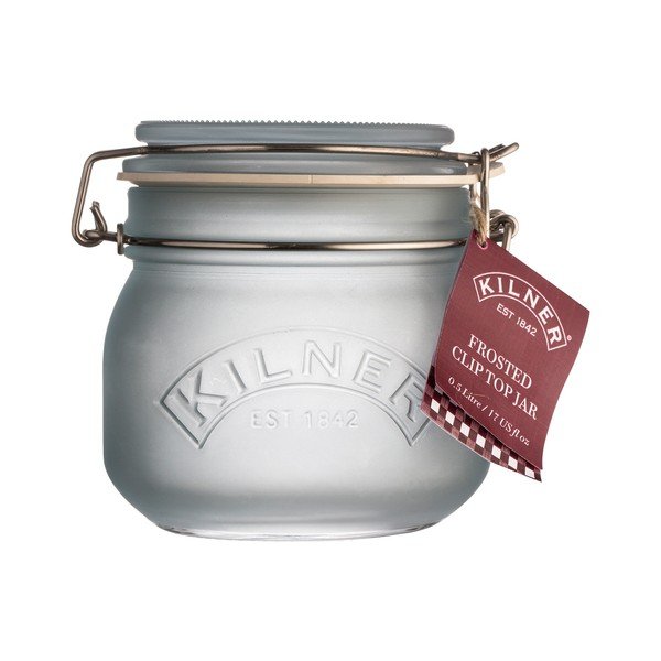 Mliječno plava čaša s Kilner kopčom, 0,5 l-image-1