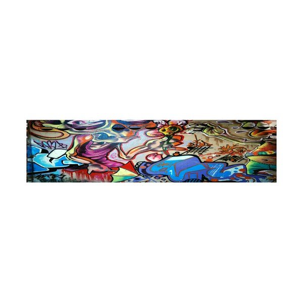 Krevet Karup Eagle Black / Graffiti Multicolor, 140x200 cm-image-1