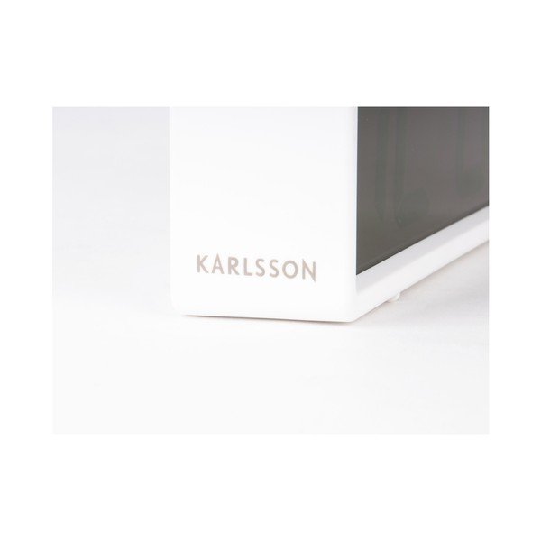 Bijela stolna budilica Karlsson Coy-image-1