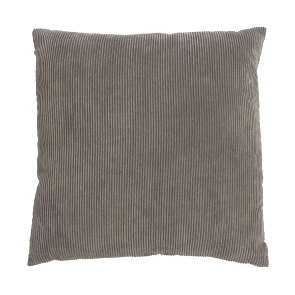 ZicZac Corduroy sivo-smeđi jastuk