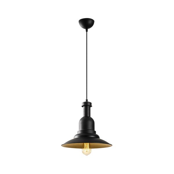 Crna metalna privjesna svjetiljka Opviq lampe Evgi-image-2