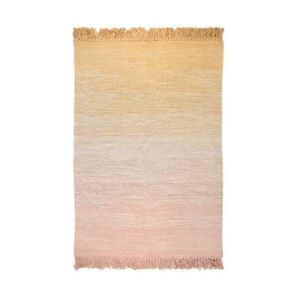 Narančasto-ružičasti perivi tepih 100x150 cm Kirthy - Nattiot