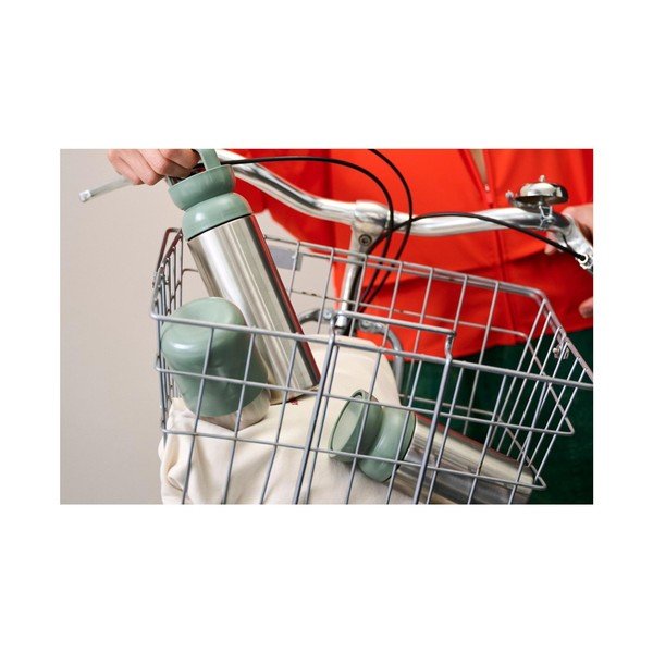 Termosica od nehrđajućeg čelika u srebrnoj boji/kadulja zelena 500 ml Ellipse – Mepal-image-3