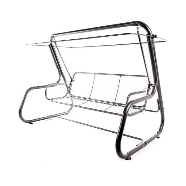 Crna metalna vrtna ljuljačka Celebs - Dajar-image-1