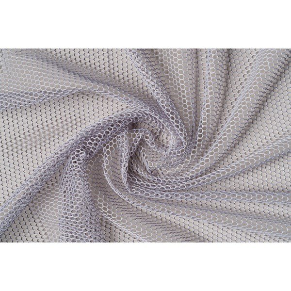 Siva prozirna zavjesa 140x245 cm Miko – Mendola Fabrics-image-1