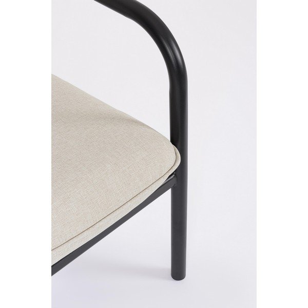 Bež željezna vrtna garnitura za 4 osobe Ostuni – Bizzotto-image-3