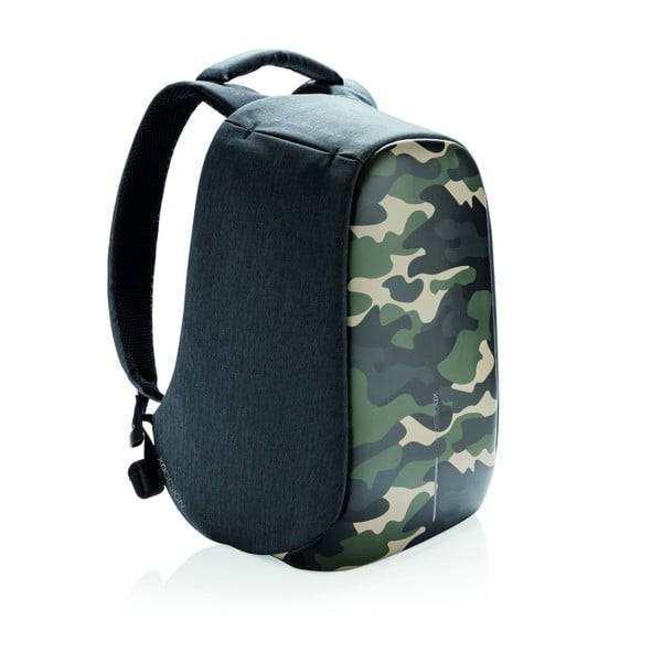 Unisex sigurnosni ruksak sa zelenim detaljima XD Design Camouflage, 11 l