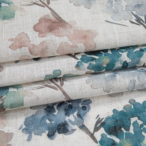 Svijetlo plava/krem zavjesa 135x250 cm Flosi – Restilo-image-3