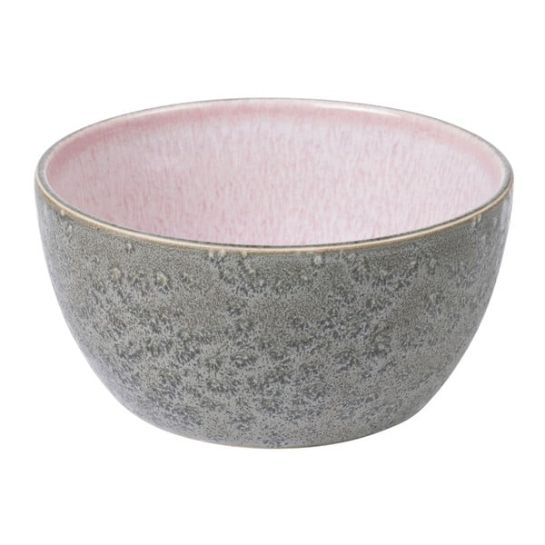 Ružičasto-siva keramička zdjela za posluživanje ø 14 cm Mensa - Bitz