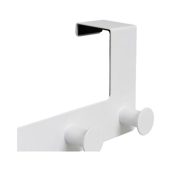 Bijela/crna metalna vješalica za vrata 35 cm – Casa Selección-image-3