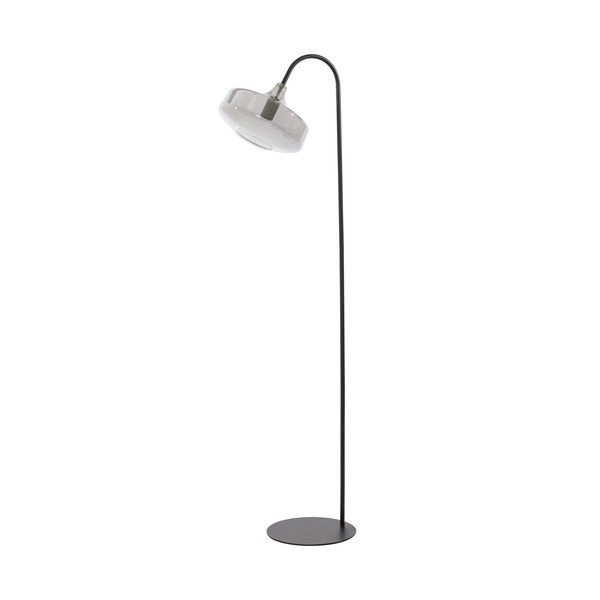 Crna stojeća svjetiljka (visina 160 cm) Solna – Light & Living