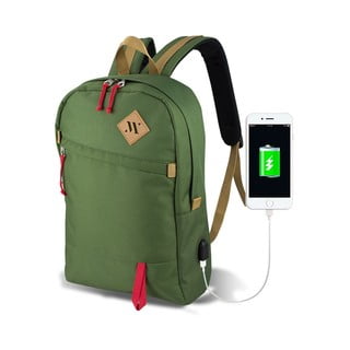 Zeleni ruksak s USB priključkom My Valice FREEDOM Smart Bag