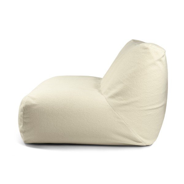 Krem vreća za sjedenje od bouclé tkanine Sofa Tube 160 – SLOWDOWN-image-3