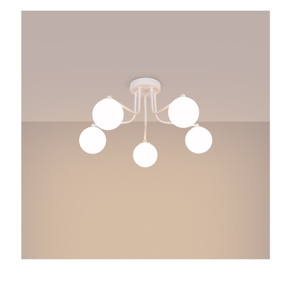 Bijela stropna svjetiljka Beam – Sollux-image-1