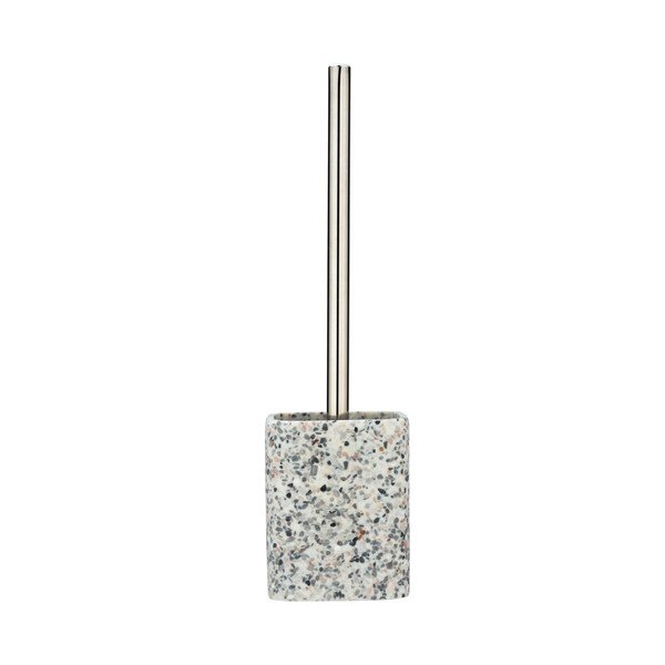 Bijelo-siva WC četka Wenko Terrazzo-image-1