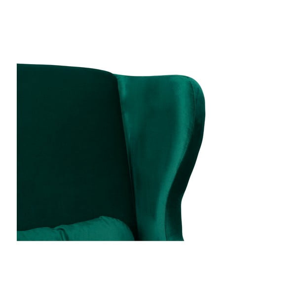 Tamnozelena fotelja SKANDICA Ingrid Green-image-3